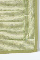 Homescapes Cotton Tufted Football Pitch Kids Rug in Green - Size: 60 cm x 100 cm - thumbnail 4