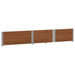 Berkfield Home Garden Planter Brown 150x100 cm Solid Wood Pine - thumbnail 4
