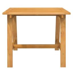 Berkfield Home 5 Piece Garden Dining Set Solid Acacia Wood in Brown - thumbnail 4