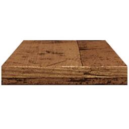 Berkfield Home Wall Shelves 4 pcs Old Wood 40x20x1.5 cm Engineered Wood in Brown - thumbnail 6