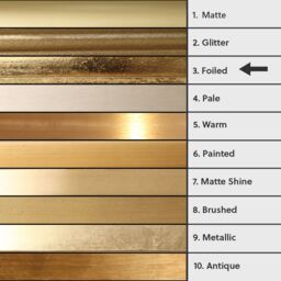 Melody Maison Gold Art Deco Wall Mirror 142cm X 47cm - Size: 142 cm X 47 cm - thumbnail 6