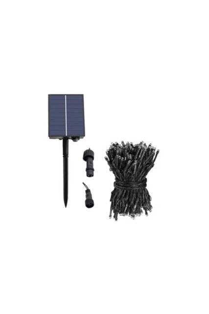 KDMD 50m 500LED Solar Fairy String Lights Waterproof Patio Yard in Black - image 1