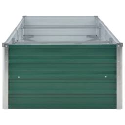 Berkfield Home Garden Raised Bed Galvanised Steel 240x80x45 cm Green - Size: 240 x 80 x 45 cm - thumbnail 5