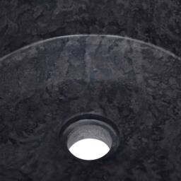 Berkfield Home Sink Black √ò40x15 cm Marble - Size: 40x15 cm - thumbnail 5