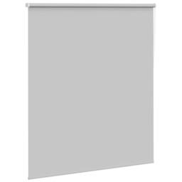 Berkfield Home Roller Blind Blackout Coffee 140x130 cm Fabric Width 136.6 cm Pol… in Grey - thumbnail 3