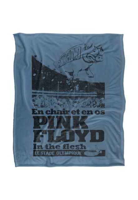 Pink Floyd In The Flesh Silky Touch Super Soft Throw Blanket 152 X 127 cm in White - image 1