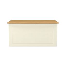 Ready Assembled 2 U Lancaster Blanket Box (Ready Assembled) in Cream - thumbnail 2