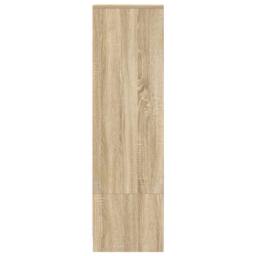 Berkfield Home Highboard Sonoma Oak 29.5x34x119.5 cm Engineered Wood in Tan - thumbnail 7