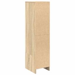 Berkfield Home Highboard Sonoma Oak 29.5x34x119.5 cm Engineered Wood in Tan - thumbnail 8