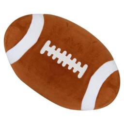 VFM e-Store Wall Decoration Plush American Football Plush 41cm x 34cm Brown X 1 - Size: 41 cm x 34 cm - thumbnail 1