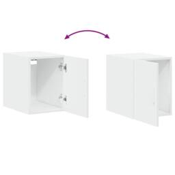 Berkfield Home Slim Storage Cabinet White 30x42.5x225 cm Engineered Wood - thumbnail 9