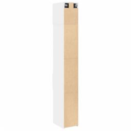 Berkfield Home Slim Storage Cabinet White 30x42.5x225 cm Engineered Wood - thumbnail 8