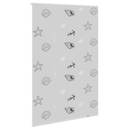 Berkfield Home Shower Roller Blind 160x240 cm Fabric Width 156 cm in Grey - thumbnail 1