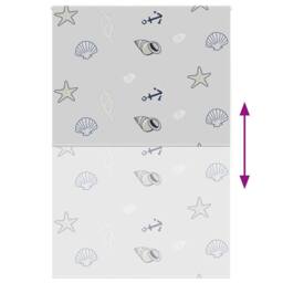 Berkfield Home Shower Roller Blind 160x240 cm Fabric Width 156 cm in Grey - thumbnail 5