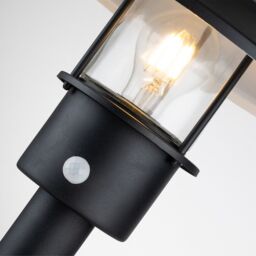 Netlighting Klampenborg Outdoor Pedestal Light Black IP44 - thumbnail 4