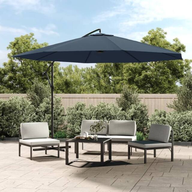 Berkfield Home Cantilever Umbrella 3.5 m Blue - image 1