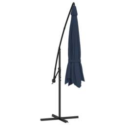 Berkfield Home Cantilever Umbrella 3.5 m Blue - thumbnail 6