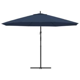 Berkfield Home Cantilever Umbrella 3.5 m Blue - thumbnail 5