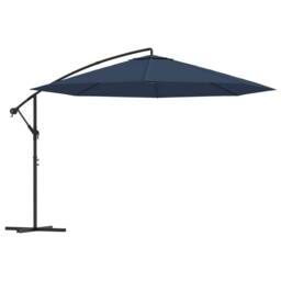 Berkfield Home Cantilever Umbrella 3.5 m Blue - thumbnail 2
