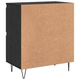 Berkfield Home Sideboard with Storage with Door Black 60 x 35 x 70 cm Engineered wood - thumbnail 8
