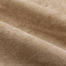 Paoletti Lustre Velvet Fully Lined Eyelet Curtain Pair in Beige - Size: 229 cm width x 229 cm drop - thumbnail 6