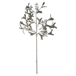 VFM e-Store Christmas Stem Leaves Decoration 70cm x 10cm Green X 1 - Size: 70 cm x 10 cm - thumbnail 1