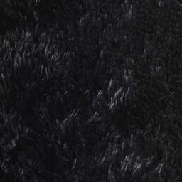 Berkfield Home Shaggy Rug High Pile NAVARRA Black 200x200 cm Polyester - Size: Medium - thumbnail 9