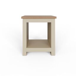 GFW Lancaster Side Table with Shelf in Cream - thumbnail 4