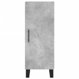 Berkfield Home Sideboard Concrete Grey 34.5x34x90 cm Engineered Wood - thumbnail 6