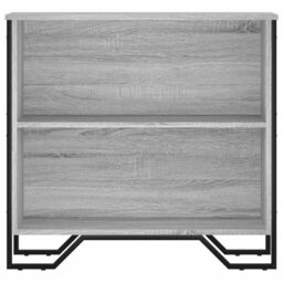 Berkfield Home Bookcase Grey Sonoma 80x31x74.5 cm Engineered Wood - thumbnail 4