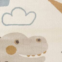 THE RUGS Adventures Kids Rug Dino Cream Multicolour Kids Bedroom Rug - Size: 120 cm x 170 cm - thumbnail 4