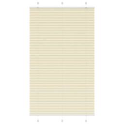 Berkfield Home Pleated Blind Cream 110x200 cm Fabric Width 109.4 cm Polyester - thumbnail 2