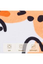 Living and Home Cartoon Cat Shaped Non-Slip Floor Mat Area Rug in Orange - Size: 40 cm x 120 cm - thumbnail 4