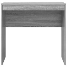 Berkfield Home Writing Desk Grey sonoma Engineered wood 80 x 40 x 76 cm Simple - thumbnail 4