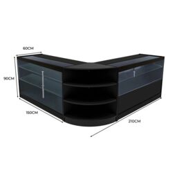Monstershop Calliope LED Shop Counter Set K1500, C1500 & LM60 - Black - thumbnail 3