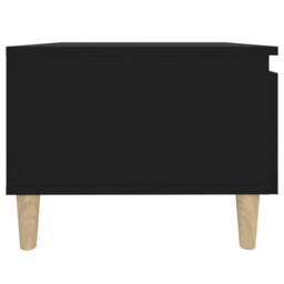 Berkfield Home Side Table Black 50x46x35 cm Engineered Wood - Size: 50 x 46 x 35 cm - thumbnail 8