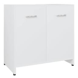 Berkfield Home 4 Piece Bathroom Furniture Set White - thumbnail 4