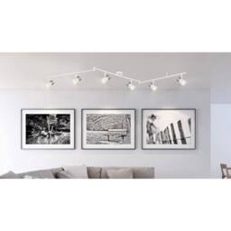 Netlighting Brisbon Ceiling Spotlight Bar White Matt 6x GU10 - thumbnail 5