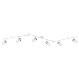 Netlighting Brisbon Ceiling Spotlight Bar White Matt 6x GU10