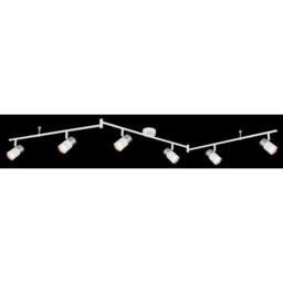Netlighting Brisbon Ceiling Spotlight Bar White Matt 6x GU10 - thumbnail 3