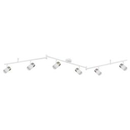 Netlighting Brisbon Ceiling Spotlight Bar White Matt 6x GU10 - thumbnail 2