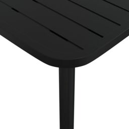 Berkfield Home Garden Table Anthracite 110x80x71 cm Steel in Black - Size: 110 x 80 x 71 cm - thumbnail 5