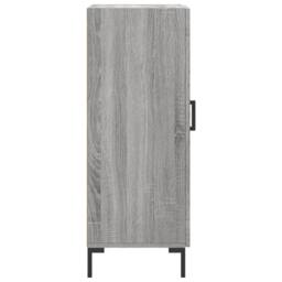 Berkfield Home Sideboard Grey Sonoma 34.5x34x90 cm Engineered Wood - thumbnail 7