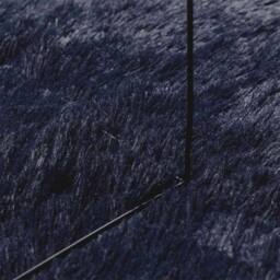 Berkfield Home Shaggy Rug High Pile NAVARRA Navy 200x200 cm Polyester - Size: Medium - thumbnail 7