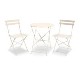 Royalcraft Padstow Folding Bistro Set Cashmere in Beige - thumbnail 5