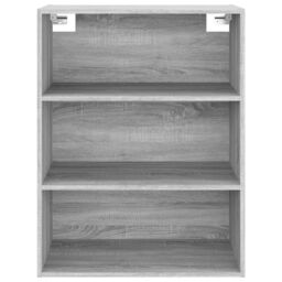Berkfield Home Hanging Wall Cabinet Grey Sonoma 69.5x32.5x90 cm - thumbnail 5