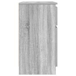 Berkfield Home Sideboard with Drawer Grey Sonoma 71x35x65 cm Engineered Wood - Size: 71 x 35 x 65 cm - thumbnail 7