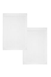Catherine Lansfield 'Anti Bacterial' Cotton Towels in White - Size: Bath Sheet - thumbnail 5