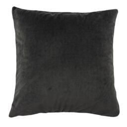 Furn Flicker Fringed Cushion in Dark Grey - Size: 45 cm x 45 cm - thumbnail 2