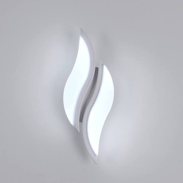 Pheashine White Aluminum 29cm Rectangular LED Wall Light 20W 6500K 2300 Lumens - image 1
